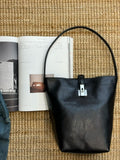 Handmade Full-Grain Leather Bag | Vintage Tote & Shoulder Bag
